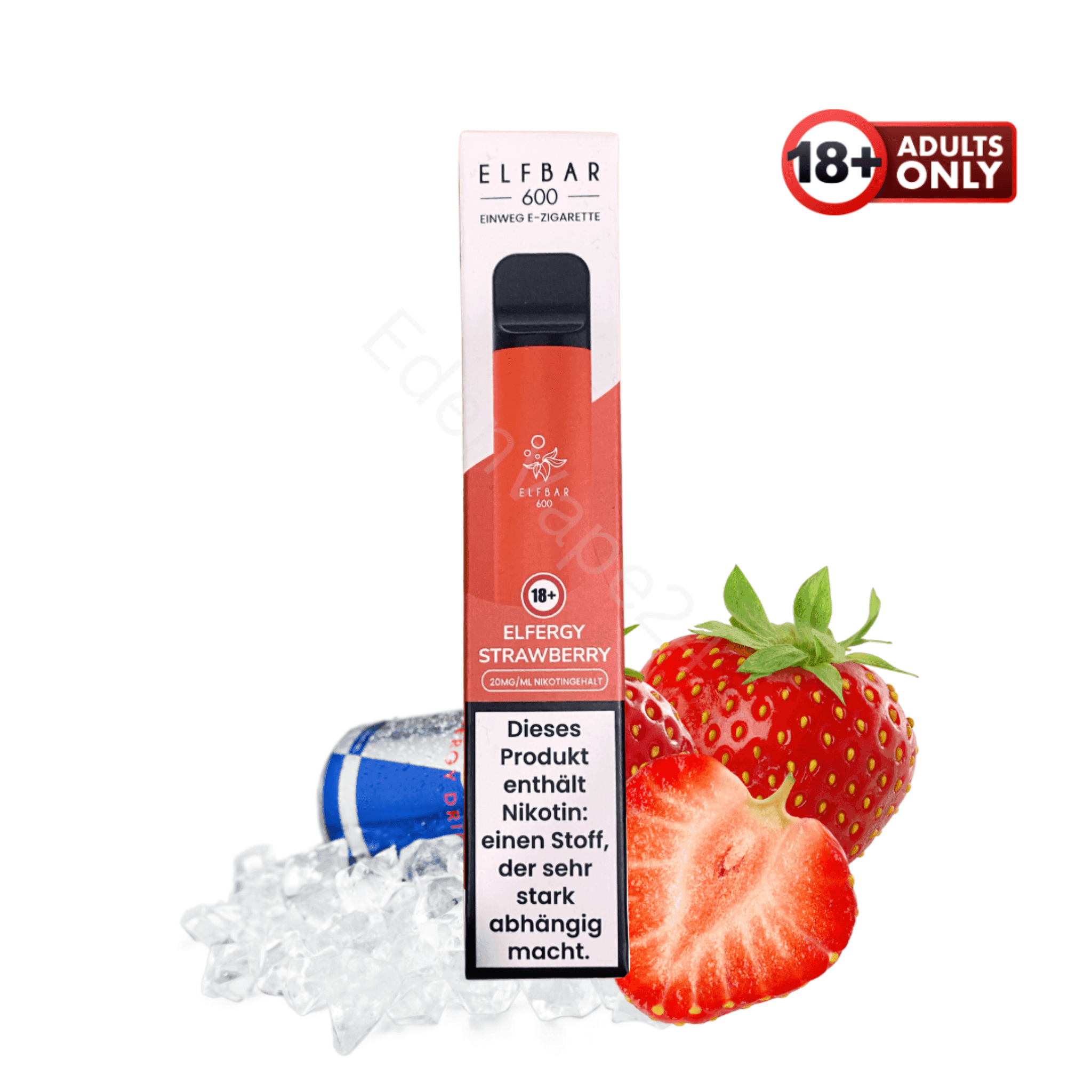 Elfbar 600 - Elfergy Strawberry - EdenVape24